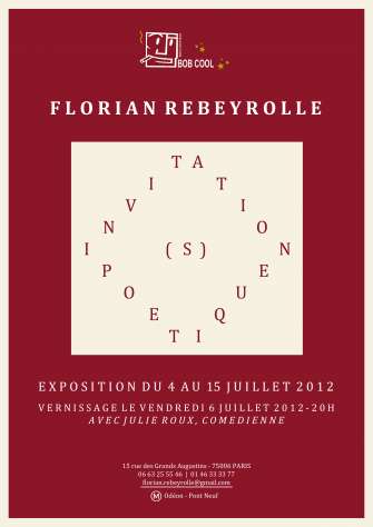 F. Rebeyrolle – Invitation poétique